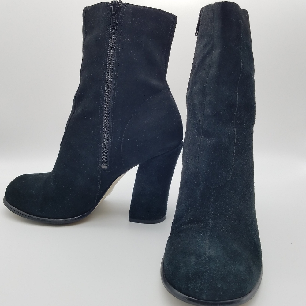 Vintage Zodiak | Ankle Boots W/ Mod Chunky Heel - image 4